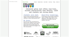 Desktop Screenshot of college-chats.com